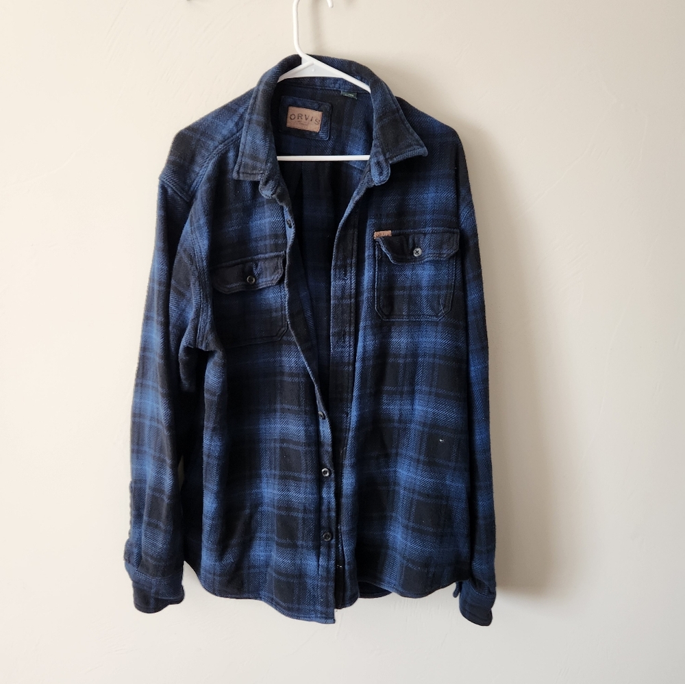 Vintage Orvis Plaid Flannel
